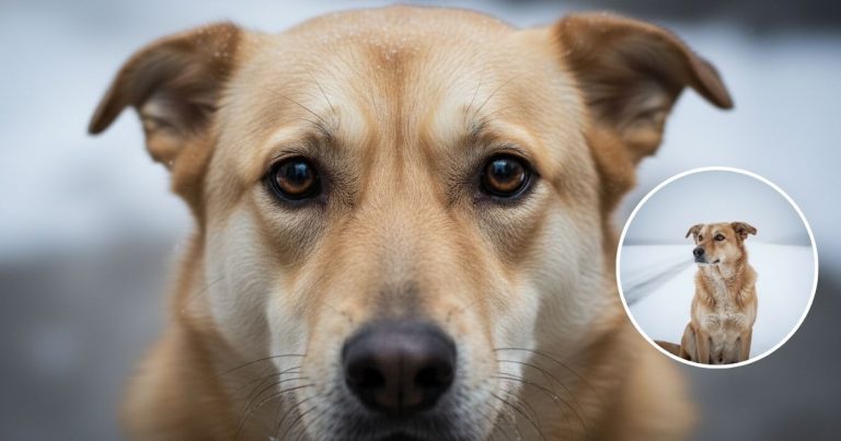-25° Freezing Cold, This Loyal Dog Watched Every Passing Car, He Was Desperate